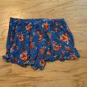 Xhileration Floral Shorts
